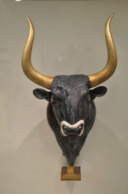 boğa başı HERAKLEION Arkeoloji Müzesi