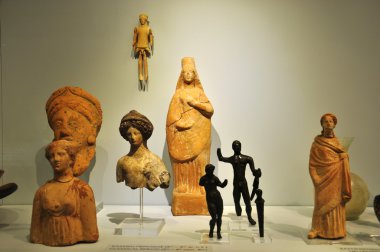 Seramik nesneleri HERAKLEION Arkeoloji Müzesi