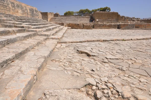 Archäologische Stätte Palast von phaistos crete griechenland — Stockfoto