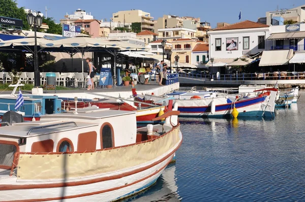 Kuva Agios Nikolaos Kreetan kaupungista Kreikka — kuvapankkivalokuva
