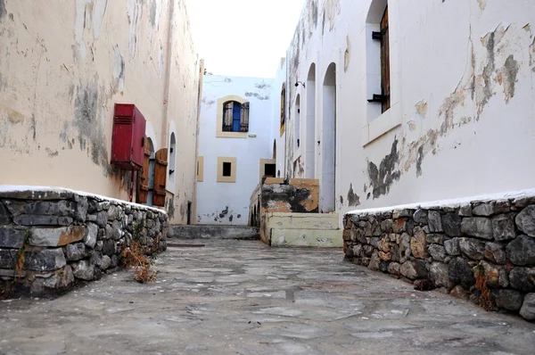 Traditional greek village house — Stock Photo, Image