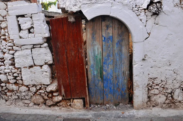 Tradizionale casa di villaggio greco — Foto Stock