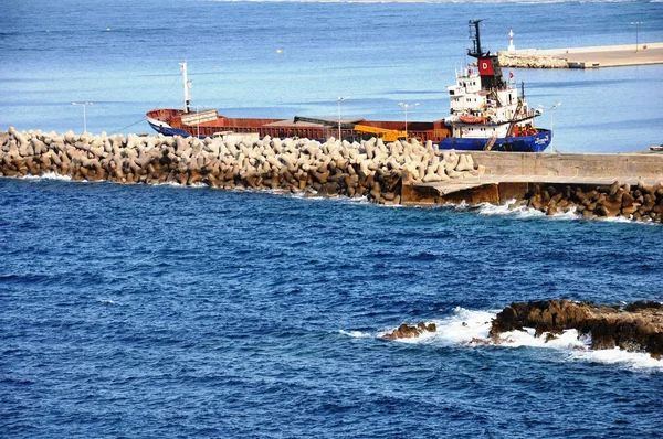 Parked ship — Stock Photo, Image