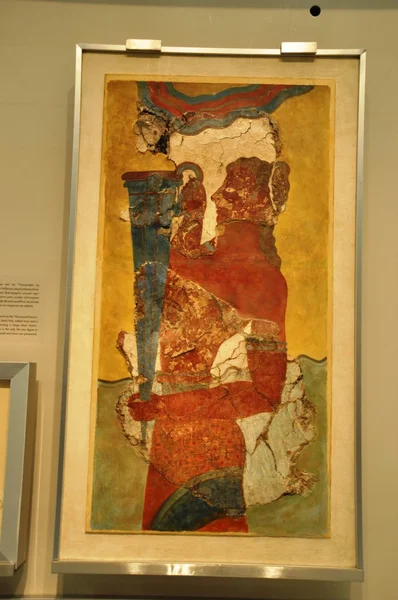 Peinture murale du Musée archéologique d'Hérakléion — Photo