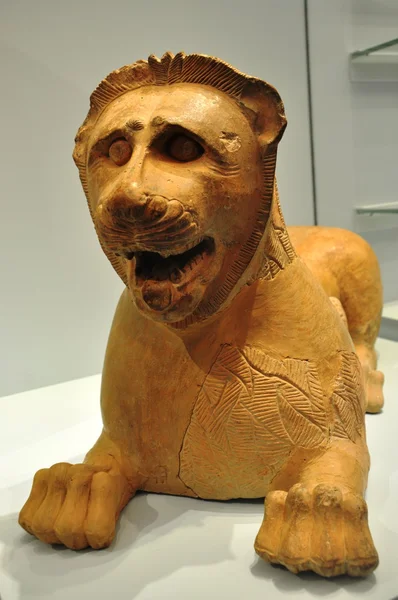 Keramik aus dem archäologischen Museum von Herakleion — Stockfoto
