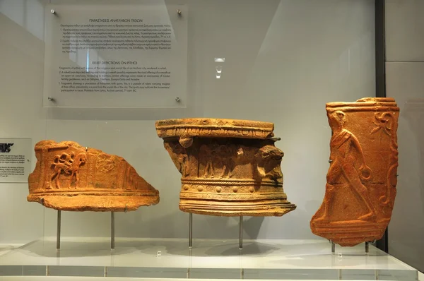 Keramiska objekt från Heraklion archaeological museum — Stockfoto