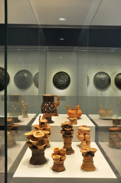 Interieur van Tripolis archeologisch museum — Stockfoto