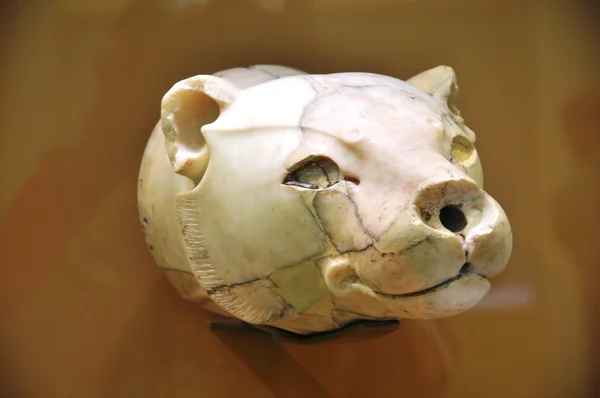 雕塑从伊拉克利翁考古博物馆 免版税图库图片