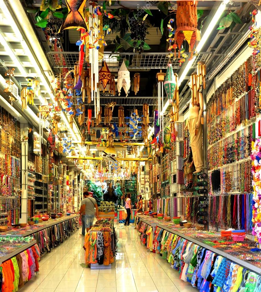 Boutique souvenirs Crète Grèce image libre de droit par juliane33