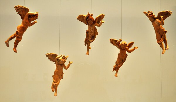 Керамические предметы из Археологического музея Ираклиона
