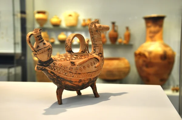 Wyroby z ceramiki z Muzeum Archeologiczne herakleion — Zdjęcie stockowe