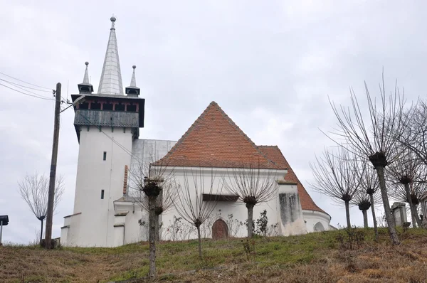 Historical church in Ciumbrud Alba Romania — Stock Photo, Image