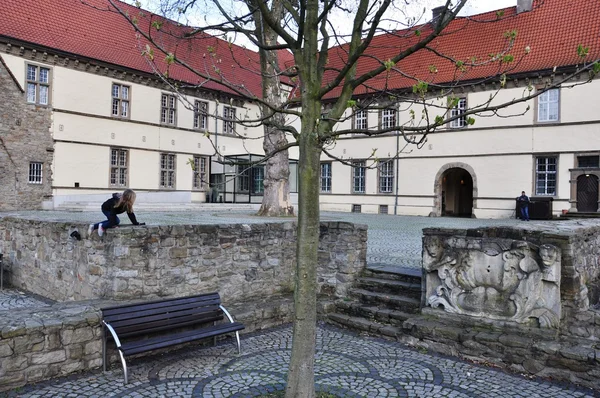 Castillo histórico en Herne Alemania — Foto de Stock