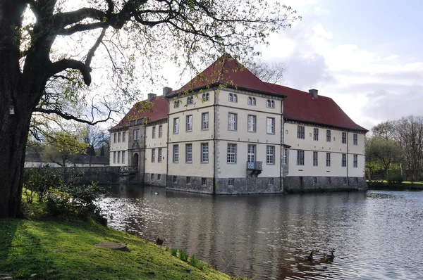 Historical castle in Herne Germany Stock Photo