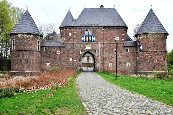 Vondern kasteel Oberhausen Stockafbeelding