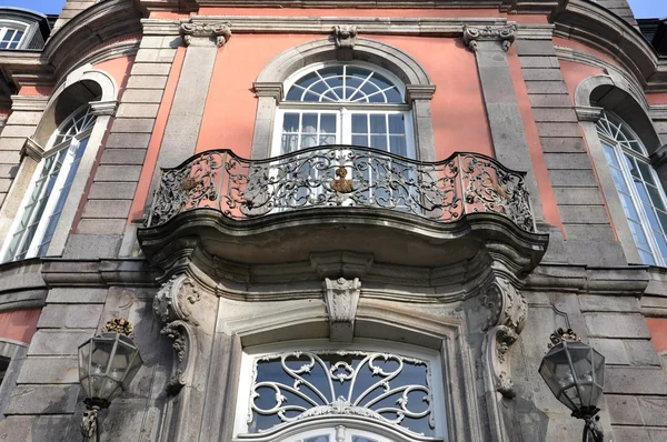 Jagerhof zahrada a zámek, Düsseldorf - balkon — Stock fotografie