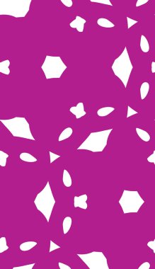 Soyut şekiller mor seamless modeli