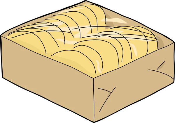 Taco shells i sluten låda — Stock vektor