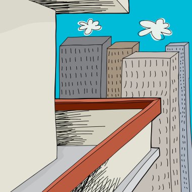 Duvar balkon City