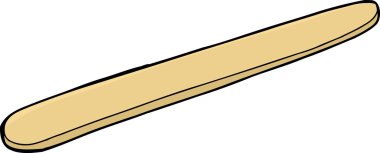 İzole dil Depressor
