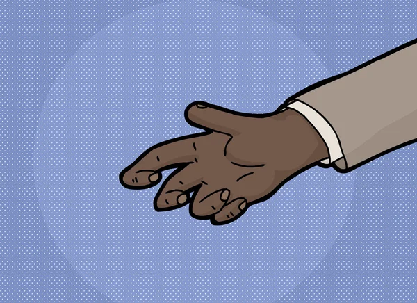 Empty Hand Gripping Stock Vector