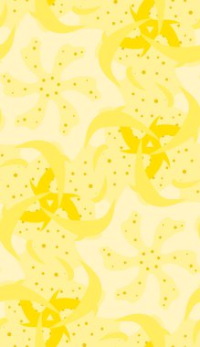 Kesintisiz sarı parlak desen