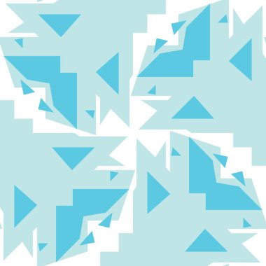 Üçgen şekli desen yinelenen