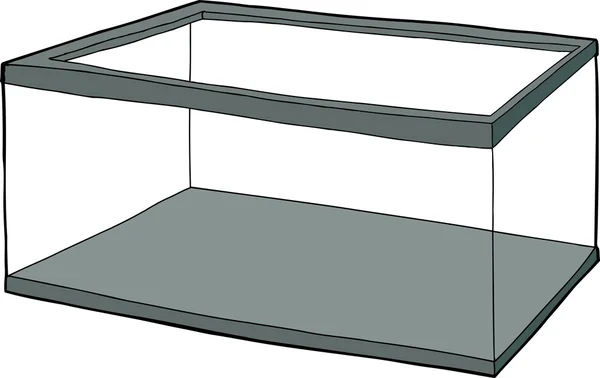 Acuario vacío transparente — Archivo Imágenes Vectoriales