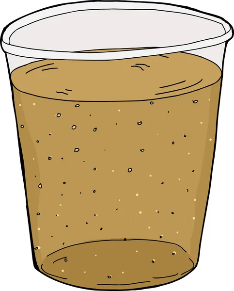 Cup 碳酸苏打水 — 图库矢量图片
