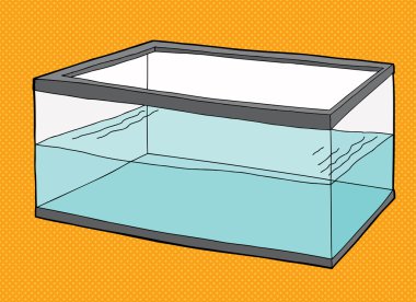 Yarım tam balık Tank