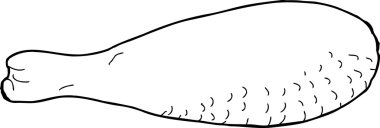 Tavuk bacağı eti özetlenen