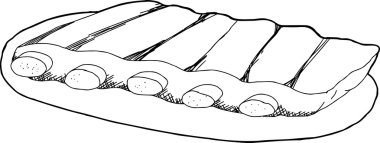 Plaka anahat yedek kaburga