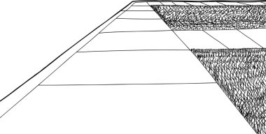 Anahat kaldırım ve çim