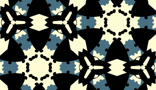 Безшовні круглі трикутні форми — стоковий вектор