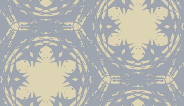 Kesintisiz gri Kaleidoscope desen