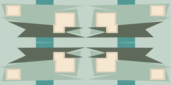 Blue Square Repeating Background — Stok Vektör