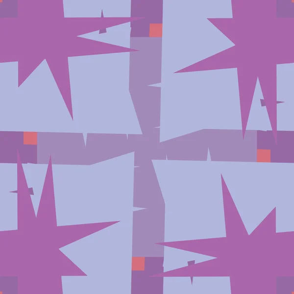 Patrón de esquina puntiagudo púrpura — Vector de stock