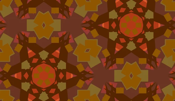 Background with Brown Polygon Shapes — стоковий вектор