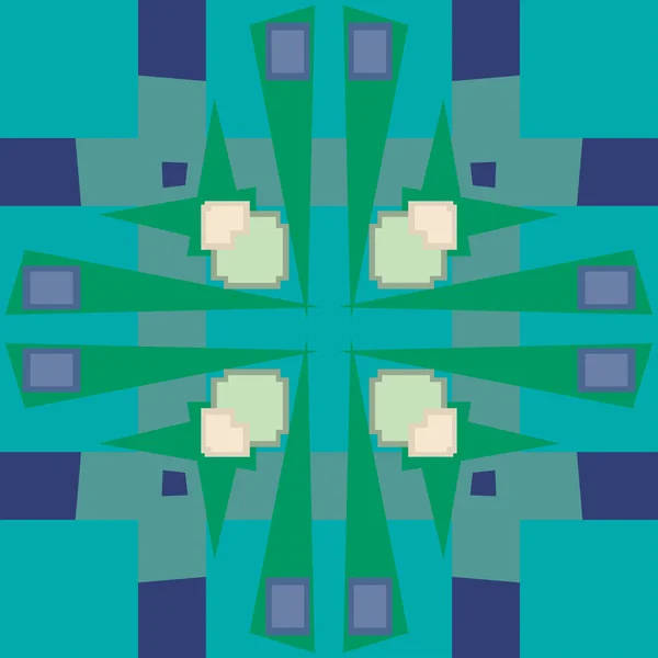 Abstract Blue Lattice Pattern — Διανυσματικό Αρχείο