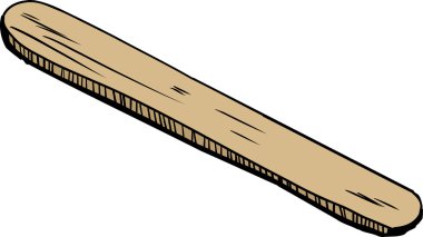 İzole dil Depressor