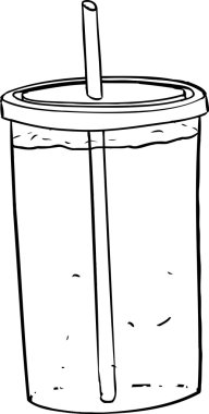 Saman ile büyük boy Soda