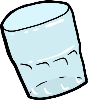 Boş içme cam izole