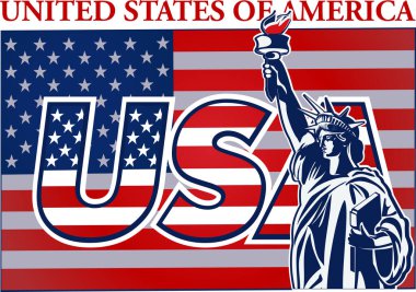 Özgürlük Anıtı. New York ve Amerikan sembolü