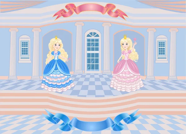 イラスト Fairy Beautiful Princess — ストックベクタ