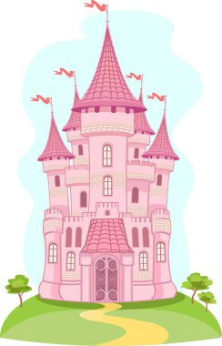 Peri masalı şatosu. Hava Kalesi