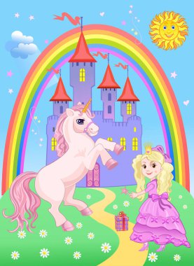 Şato ve Gökkuşağı Küçük Peri ve Tekboynuz 