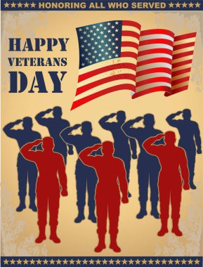 Gaziler Günün kutlu olsun. Birleşik Bayrak