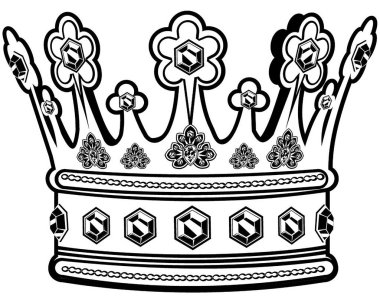 Kraliyet Altın Taç 'ının çizimi