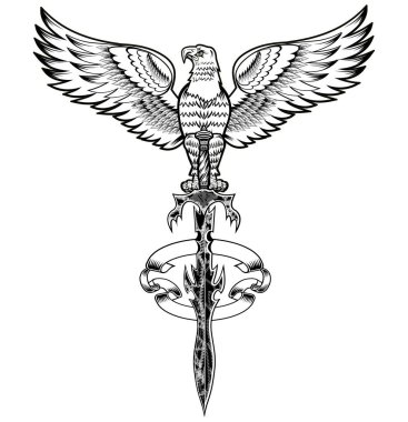 Kılıçlı Amerikan kartalı