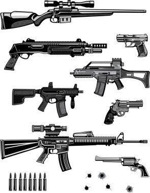 Modern silahlar: otomatik silah ve tabanca